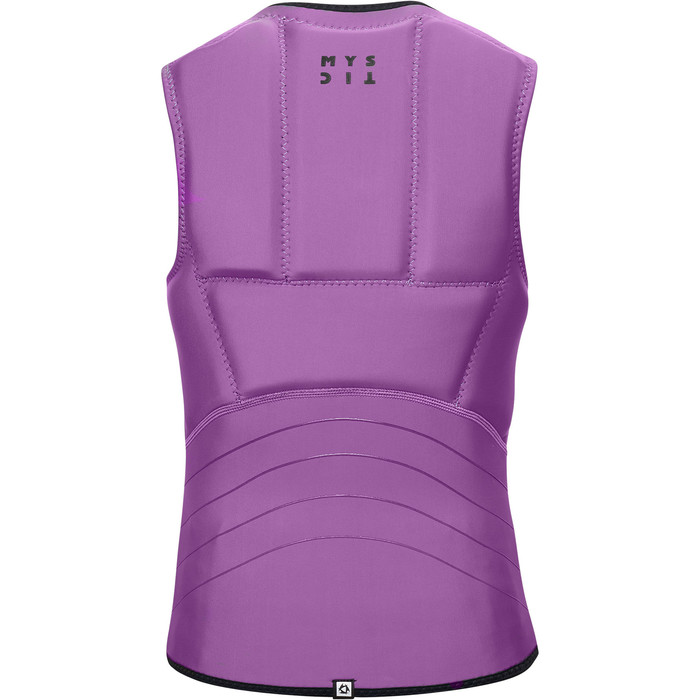 2024 Mystic Dames Star Front Zip Impact Vest 35005.230232 - Sunset Purple